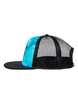 quiksilver, Boné Camuflado Trucker 5 Panel Snapback Brissells Quiksilver, TRUE BLACK (kvj0) QK BONE BRISSELLS IMP BR78802743