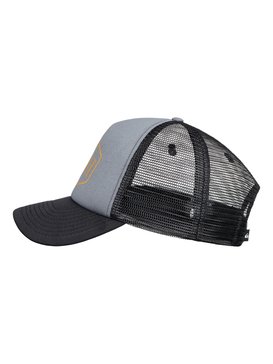 quiksilver, Boné Trucker Aba Curva 5 Panel Snapback Freebreeze Quiksilver, TARMAC (kta0) QK BONE FREEBREEZE IMP BR78802745