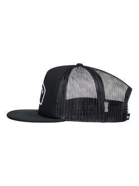 quiksilver, Boné Trucker 5 Panel Snapback Sass Master Quiksilver, TRUE BLACK (kvj0) QK BONE SASS MASTER IMP BR78802747