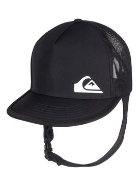quiksilver, Boné Trucker para Surfar Trim Shader Quiksilver, TRUE BLACK (kvj0) QK BONE TRIM SHADER IMP BR78802755
