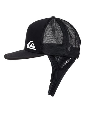 quiksilver, Boné Trucker para Surfar Trim Shader Quiksilver, TRUE BLACK (kvj0) QK BONE TRIM SHADER IMP BR78802755
