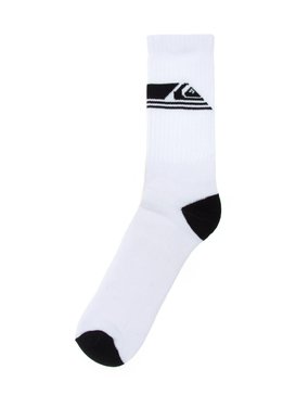 quiksilver, Meia Cano Longo Montain Lines Quiksilver, WHITE (wht) QK MEIA CANO LONGO MOUNTAIN LINES BR78821684