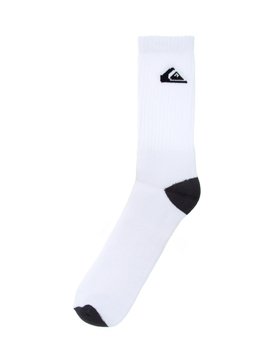 quiksilver, Meia Cano Longo Quik Quiksilver, WHITE (wht) QK MEIA CANO LONGO QUIK LOGO BR78821686