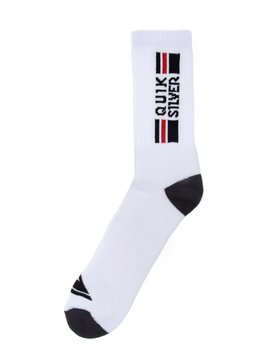 quiksilver, Meia Cano Longo 3 Lines Quiksilver, WHITE (wht) QK MEIA CANO LONGO 3 LINES BR78821687