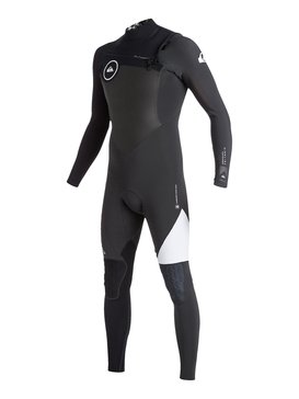 quiksilver, Wetsuit Long John 3/2mm Highline Series Vedado c/ Zíper Frontal Quiksilver, GUN METAL / WHITE (xkkw) QK LONG 3/2 HLINE PERF M/L CZ HYD IMP BR79020108