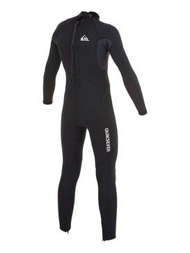 quiksilver, Wetsuit Long John 3/2mm Syncro Base Boy c/ Zíper nas Costas Quiksilver, BLACK (kvd0) QK LONG 3/2 SYNCRO BASE BOY BZ FLT IMP BR79020128