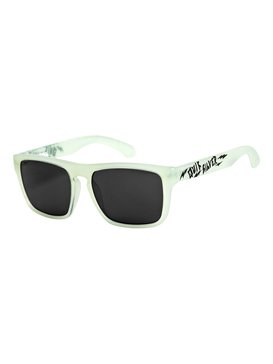 quiksilver, Small Fry - Gafas de sol para Chicos 2-7, SHINY CRYSTAL YELLOW GLOW-PRIN (xyyk) Small Fry - Sunglasses for Boys 2-7 EKS4077