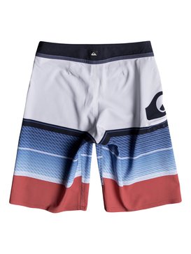 quiksilver, Boys 8-16 Highline Slab 19" - Boardshorts, WHITE (wbb6) HIGHLINE SLAB YOUTH 19 EQBBS03244