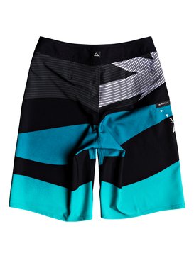 quiksilver, HIGHLINE ALA MOANA YOUTH 18, BLACK (kvj6) HIGHLINE ALA MOANA YOUTH 18 EQBBS03336