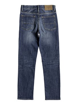 quiksilver, Revolver Sky - Jean coupe droite pour Garçon 8-16 ans, MIDDLE SKY (bsww) Revolver Sky - Straight Fit Jeans for Boys 8-16 EQBDP03135