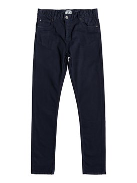 quiksilver, Distorsion Colors - Jeans vestibilità slim, NAVY BLAZER (byj0) Distorsion Colors - Slim Fit Jeans EQBDP03137