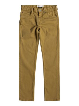 quiksilver, Distorsion Colors - Jeans vestibilità slim, WOOD THRUSH (cmf0) Distorsion Colors - Slim Fit Jeans EQBDP03137