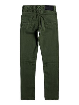 quiksilver, Distorsion Colors - Jean coupe slim, RIFLE GREEN (gsq0) Distorsion Colors - Slim Fit Jeans EQBDP03137