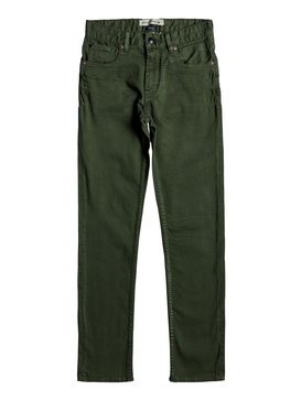 quiksilver, Distorsion Colors - Jean coupe slim, RIFLE GREEN (gsq0) Distorsion Colors - Slim Fit Jeans EQBDP03137