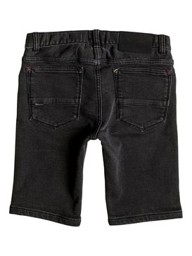 quiksilver, Distorsion Fleece Grey - Short en denim, LOW GREY (kzew) Distorsion Fleece Grey - Denim Shorts EQBDS03041