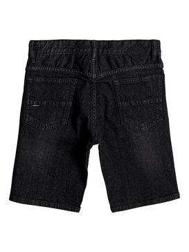 quiksilver, Killing Zone - Short en denim pour Garçon 8-16 ans, TRUE BLACK (kvjw) Killing Zone - Denim Shorts for Boys 8-16 EQBDS03054