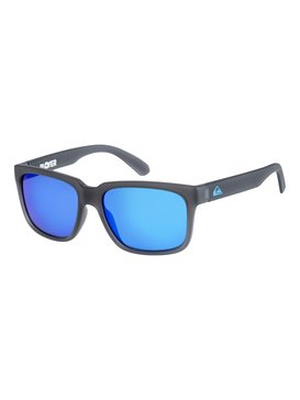 quiksilver, Player - Sonnenbrille für Jungen 8-16, MATTE CRYSTAL SMOKE/ ML ELECTR (xsbb) Player - Sunglasses for Boys 8-16 EQBEY03004