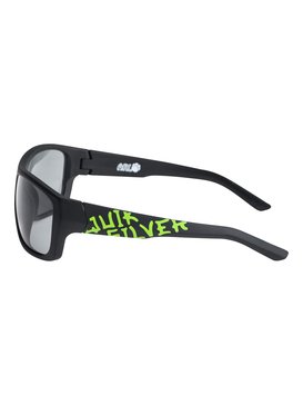 quiksilver, Arlo - Sonnenbrille für Jungen 8-16, SHINY BLACK-PRINT/ GREY (xsks) Arlo - Sunglasses for Boys 8-16 EQBEY03005