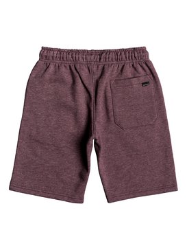 quiksilver, Everyday - Shorts de sport pour Garçon 8-16 ans, VINEYARD WINE (rsc0) Everyday - Sweat Shorts for Boys 8-16 EQBFB03034