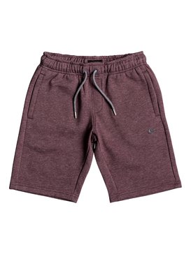 quiksilver, Everyday - Shorts de sport pour Garçon 8-16 ans, VINEYARD WINE (rsc0) Everyday - Sweat Shorts for Boys 8-16 EQBFB03034