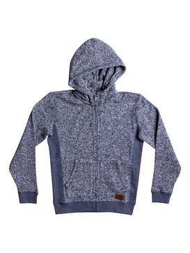 quiksilver, Keller - Sweat à capuche zippé, MEDIEVAL BLUE HEATHER (bteh) Keller - Zip-Up Hoodie EQBFT03388