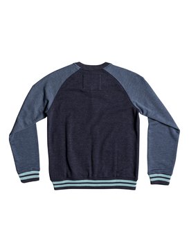 quiksilver, Janapaz Zip - Sweater in Bomberjack Stijl, NAVY BLAZER HEATHER (byjh) Janapaz Zip - Sweat Bomber Jacket EQBFT03418