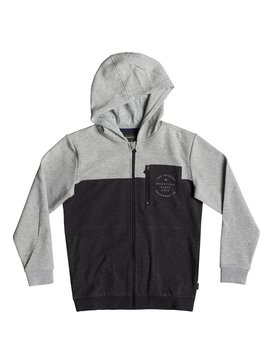 quiksilver, Dubell - Kapuzenpulli mit Reißverschluss, LIGHT GREY HEATHER (sjsh) Dubell - Zip-Up Hoodie EQBFT03420