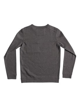 quiksilver, Dav - Sweat pour Garçon 8-16 ans, RAVEN HEATHER (ksqh) Dav - Sweatshirt for Boys 8-16 EQBFT03436
