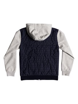 quiksilver, Leno Bay - Hooded Zip-Up Flacket for Boys 8-16, BLUE NIGHTS (btk0) Leno Bay - Hooded Zip-Up Flacket for Boys 8-16 EQBFT03458