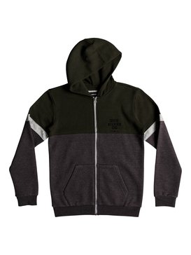 quiksilver, Kumano Kodo - Felpa con cappuccio e zip, FOREST NIGHT (csn0) Kumano Kodo - Zip-Up Hoodie EQBFT03463