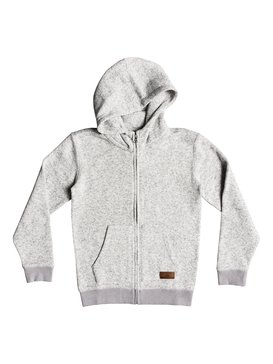 quiksilver, Keller - Forro polar con cremallera, LIGHT GREY HEATHER (sjsh) Keller - Zip-Up Polar Fleece EQBFT03464
