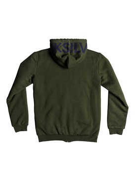 quiksilver, Best Wave Sherpa - Zip-Up Hoodie for Boys 8-16, FOUR LEAF CLOVER (gph0) Best Wave Sherpa - Zip-Up Hoodie for Boys 8-16 EQBFT03467