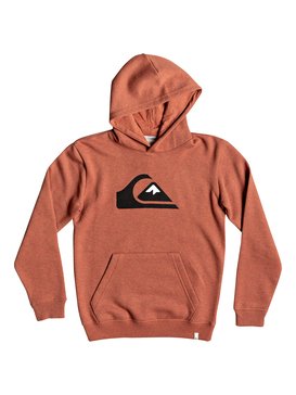 quiksilver, Big Logo - Felpa con cappuccio, BARN RED HEATHER (rqjh) Big Logo - Hoodie EQBFT03468
