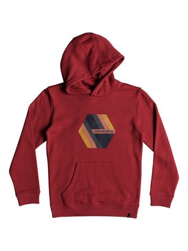 quiksilver, Retro Right - Felpa con cappuccio, GARNET (rqk0) Retro Right - Hoodie EQBFT03469