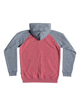 quiksilver, Everyday - Zip-Up Hoodie for Boys 8-16, GARNET HEATHER (rqkh) Everyday - Zip-Up Hoodie for Boys 8-16 EQBFT03472
