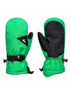 quiksilver, Mission - Snowboard/Ski Gloves for Boys 8-16, KELLY GREEN (gnk0) Mission - Snowboard/Ski Gloves for Boys 8-16 EQBHN03013
