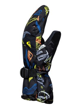 quiksilver, Сноубордические варежки Mission, BLACK THUNDERBOLTS (kvj4) Mission - Snowboard/Ski Gloves EQBHN03013