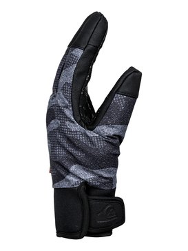 quiksilver, Сноубордические перчатки Method, BLACK GREY CAMOKAZI (kvj9) Method - Snowboard/Ski Gloves EQBHN03014