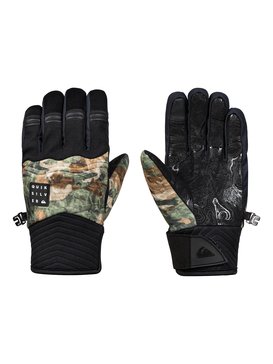 quiksilver, Method - Gants de ski/snowboard pour Garçon 8-16 ans, GRAPE LEAF_TANENBAUM (cre2) Method - Ski/Snowboard Gloves for Boys 8-16 EQBHN03022