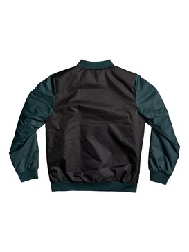 quiksilver, Batang - Veste bomber déperlant pour Garçon 8-16 ans, BLACK (kvj0) Batang - Water-Repellent Bomber Jacket for Boys 8-16 EQBJK03123