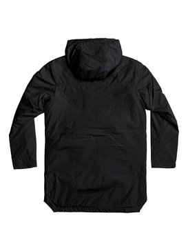 quiksilver, Perka - Water-Repellent Longline Windbreaker, BLACK (kvj0) Perka - Water-Repellent Longline Windbreaker EQBJK03130