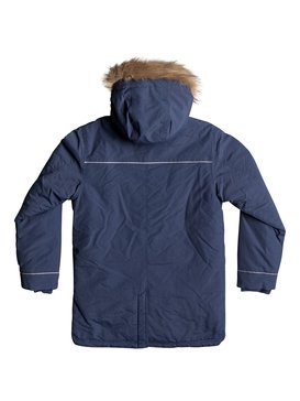 quiksilver, Парка Seasonal Rain, DARK DENIM (brq0) Seasonal Rain - Water-Repellent Parka Jacket EQBJK03131