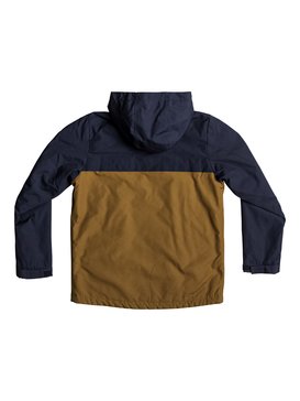 quiksilver, Wanna DWR - Water-Repellent Hooded Jacket, NAVY BLAZER (byj0) Wanna DWR - Water-Repellent Hooded Jacket EQBJK03136