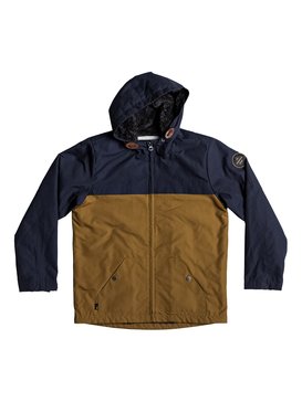 quiksilver, Wanna DWR - Water-Repellent Hooded Jacket, NAVY BLAZER (byj0) Wanna DWR - Water-Repellent Hooded Jacket EQBJK03136