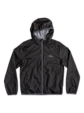 Contrasted - Hooded Water-Repellent Windbreaker for Boys 8-16  EQBJK03138