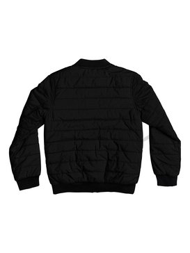 quiksilver, Darkfield - Bomber réversible pour Garçon 8-16 ans, BLACK (kvj0) Darkfield - Reversible Bomber Jacket for Boys 8-16 EQBJK03140