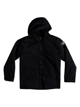 quiksilver, Wanna - Water Resistant Hooded Parka, BLACK (kvj0) Wanna - Water Resistant Hooded Parka EQBJK03158