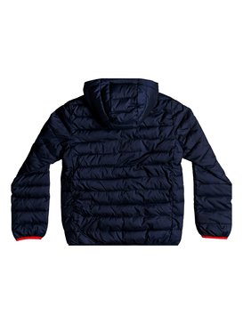 quiksilver, Scaly - Water-Resistant Puffer Jacket for Boys 8-16, NAVY BLAZER (byj0) Scaly - Water-Resistant Puffer Jacket for Boys 8-16 EQBJK03161