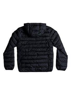 quiksilver, Scaly - Water-Resistant Puffer Jacket for Boys 8-16, BLACK (kvj0) Scaly - Water-Resistant Puffer Jacket for Boys 8-16 EQBJK03161