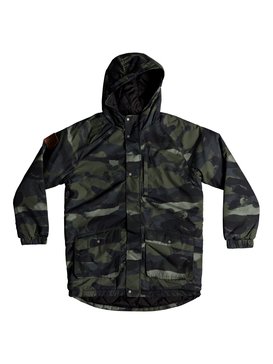 quiksilver, Mitake Smash - Waterbestendige parka met capuchon, FOUR LEAF CLOVER CAMO S318 (gph6) Mitake Smash - Water Resistant Hooded Parka EQBJK03163